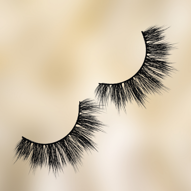Captivating Faux Mink Cruelty Free lashes - Vegan friendly. Made from premium synthetic material. Clustered false eyelashes - DIY at home lash extensions with easy strip lashes